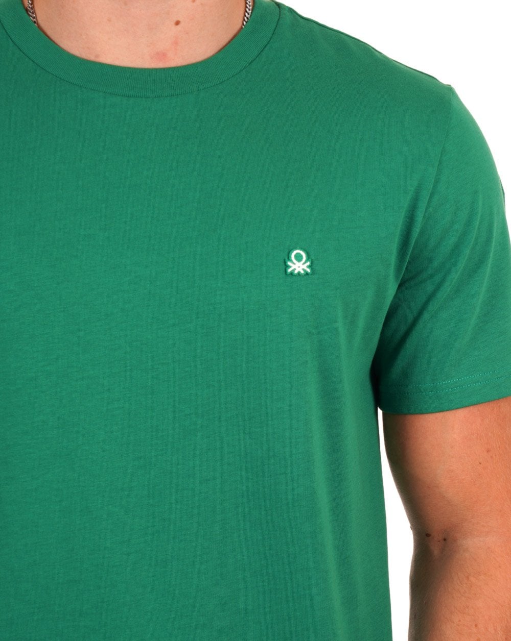 Benetton Small Logo T-shirt Green
