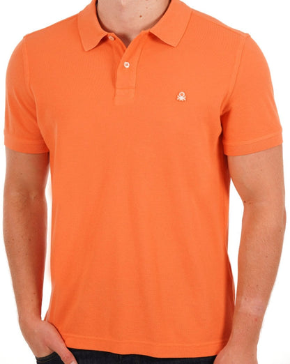 Benetton Poloshirt Orange