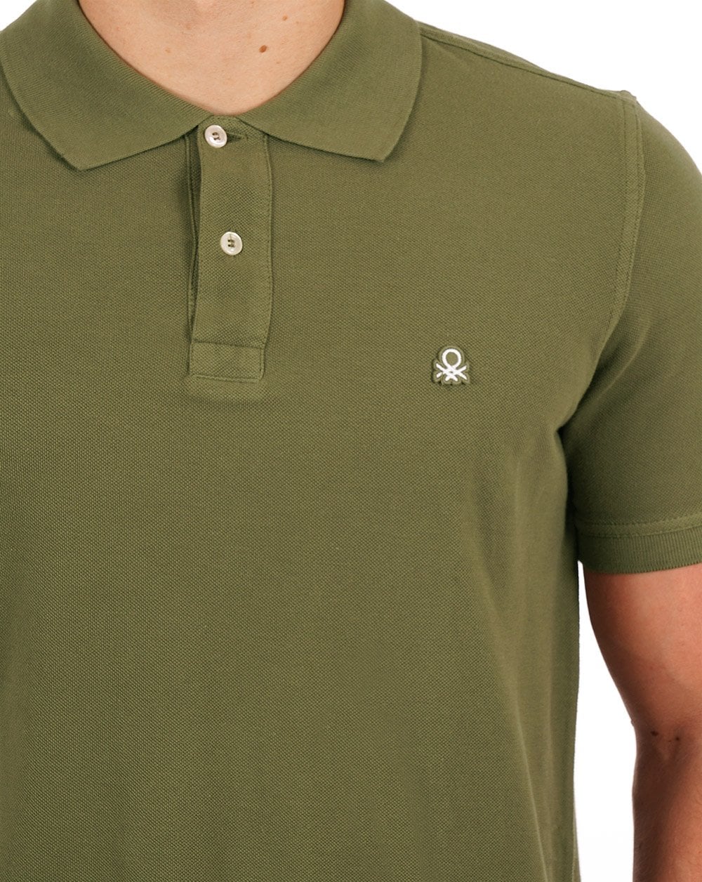 Benetton Poloshirt Khaki