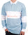 Benetton Rugby Shirt Sky/White