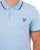 Lyle & Scott Tipped Polo Shirt Sky Blue/Navy