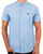 Lyle And Scott Short Sleeve Oxford Shirt in Sky Blue