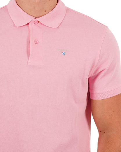 Barbour Poloshirt Rosa