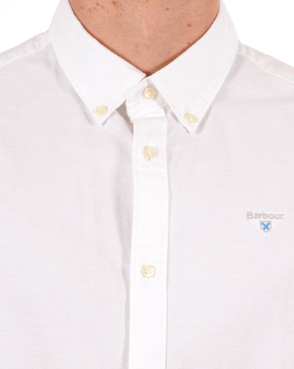Barbour Oxtown Kurzarmhemd Weiß