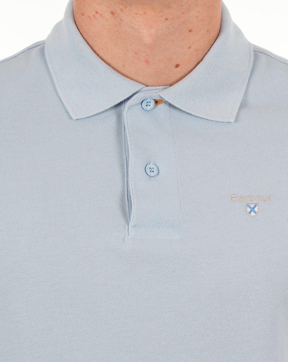 Barbour Sports Poloshirt Himmelblau