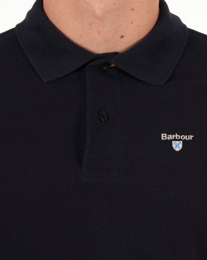Barbour Sports Poloshirt Marineblau