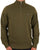 Gant Shield Half Zip Sweat Olive Green