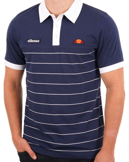 Ellesse Tor Poloshirt Marineblau/Weiß