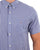 Gant Gingham SS Shirt College Blue