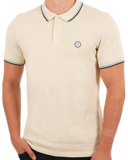 Pretty Green Barton Poloshirt Stein
