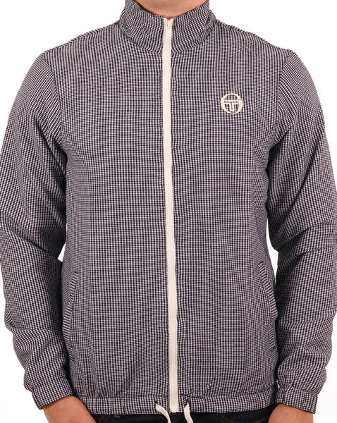 Sergio Tacchini Track Jacket Navy Gingham