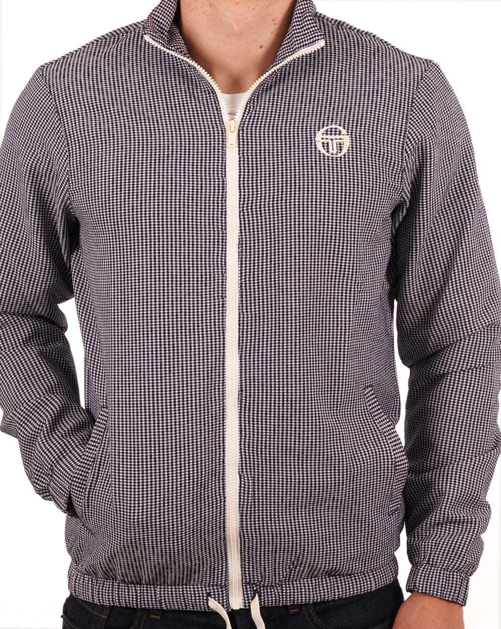 Sergio Tacchini Trainingsjacke Navy Gingham