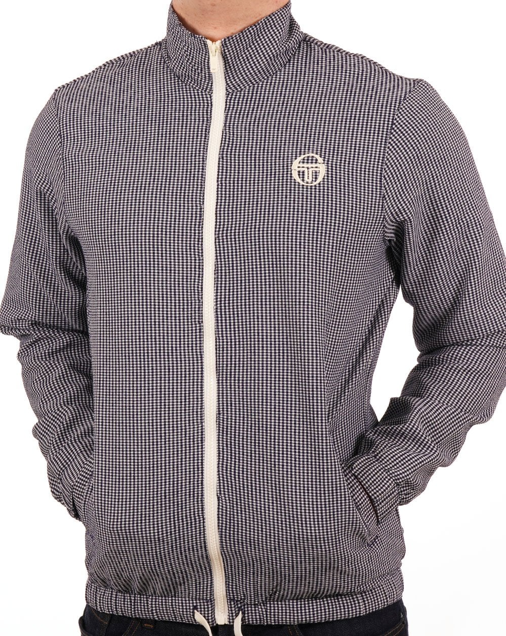 Sergio Tacchini Trainingsjacke Navy Gingham