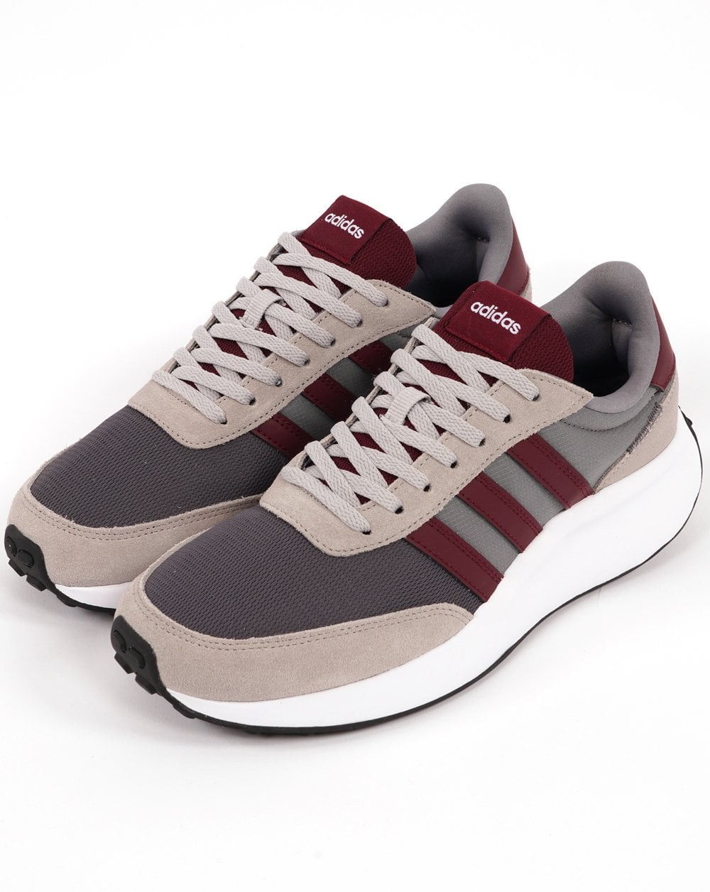 Adidas 70s Run Sneaker Grau Burgund
