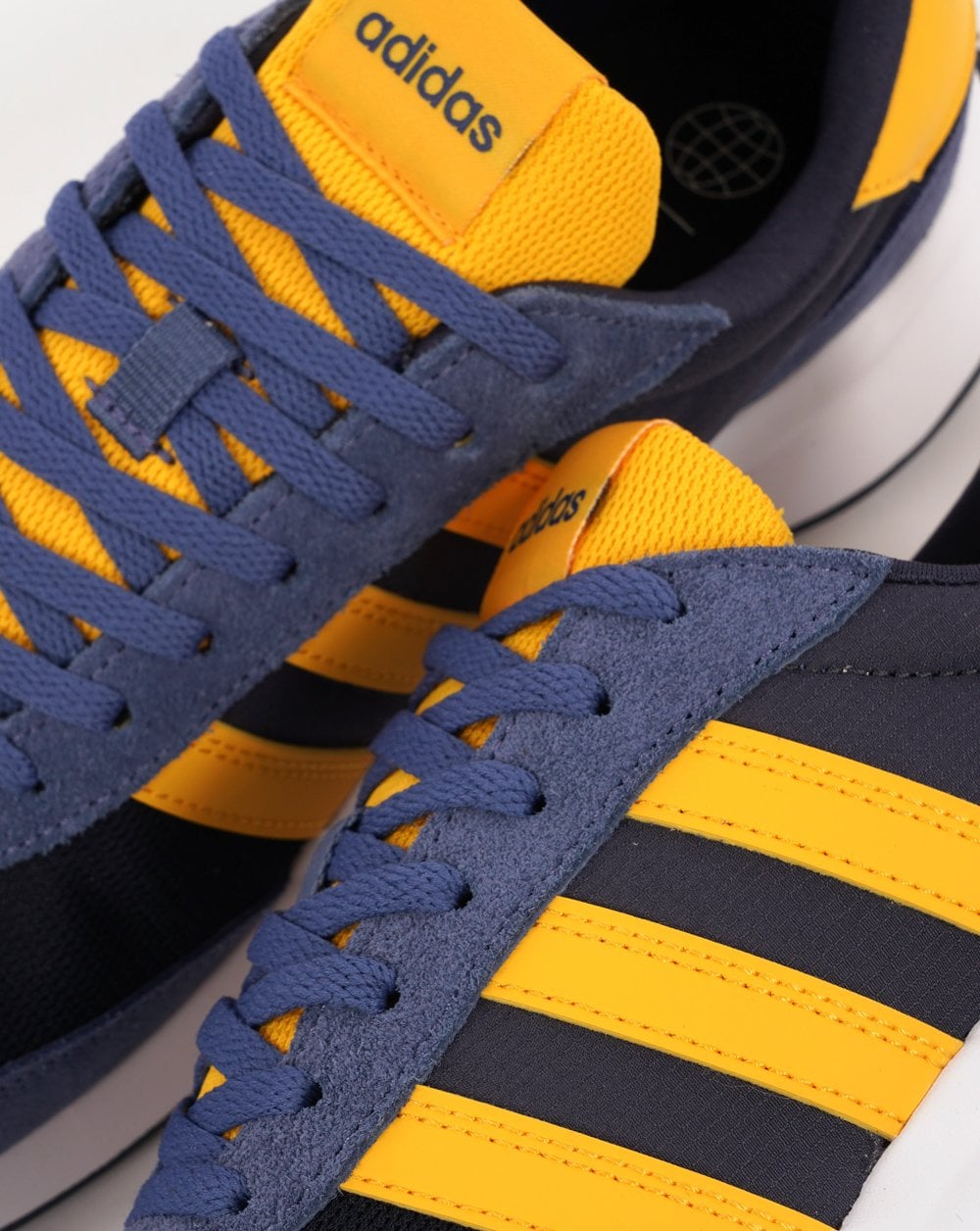 Adidas 70s Run Sneaker Marineblau Gold