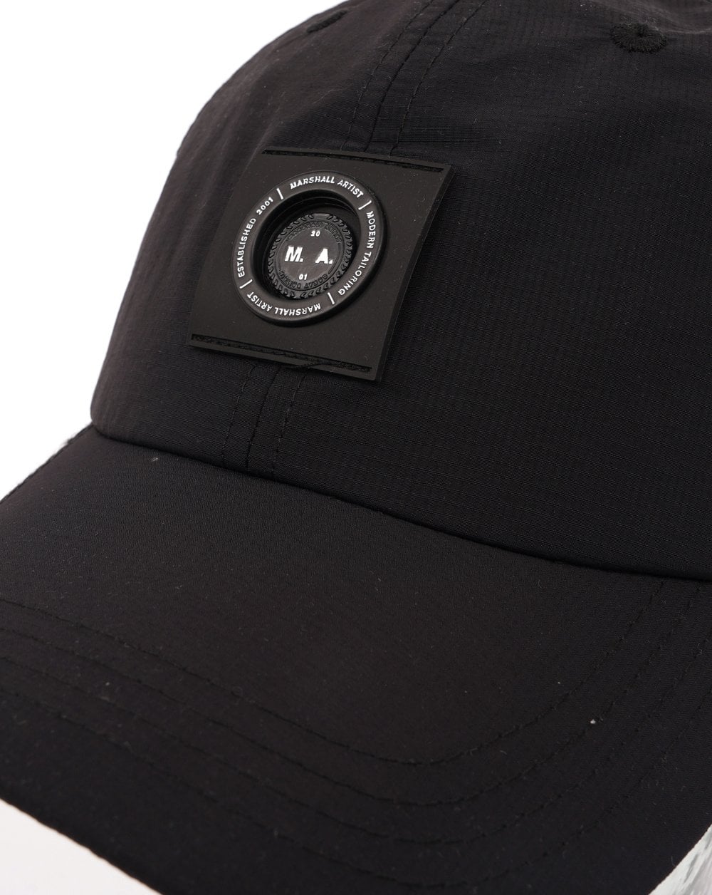 Marshall Artist Siren Nylon Ripstop Cap Schwarz