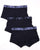 Emporio Armani 3 Pack Boxer Shorts Navy/Blue