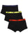 Emporio Armani 3 Pack Boxer Shorts Black/Multi