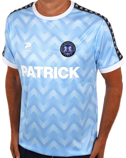 Patrick Retro Fußball T-Shirt Himmelblau