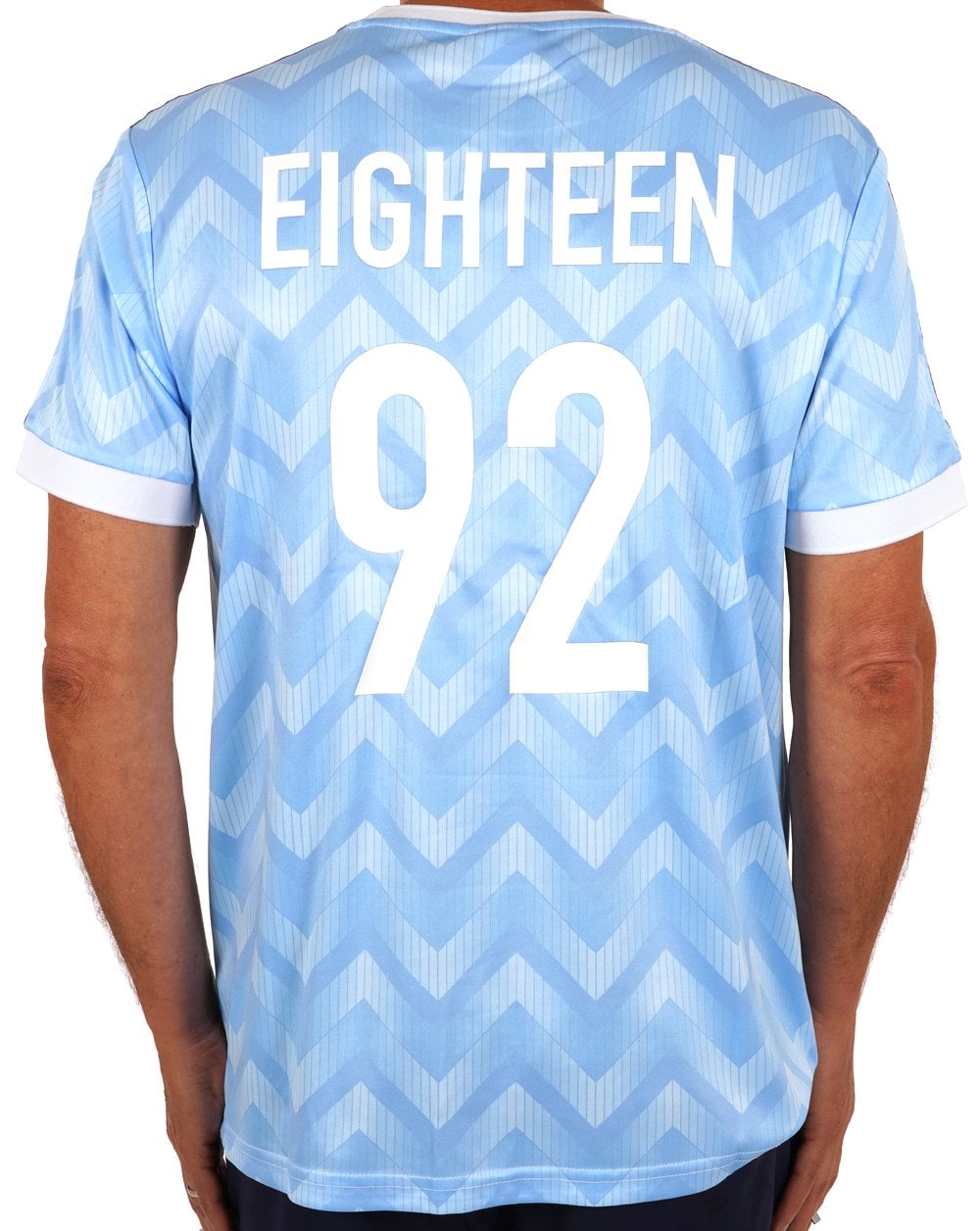Patrick Retro Fußball T-Shirt Himmelblau