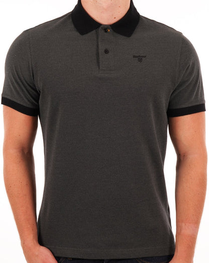 Barbour Sports Mix Polo Schwarz