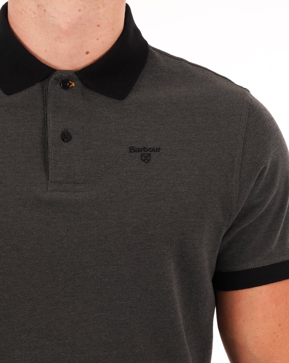 Barbour Sports Mix Polo Schwarz