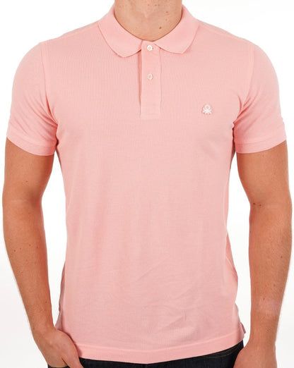 Benetton Poloshirt Koralle