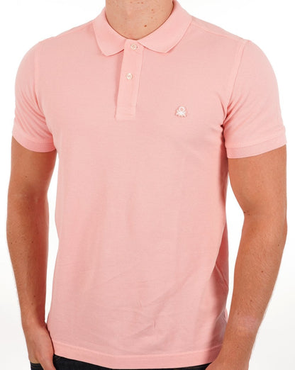 Benetton Poloshirt Koralle