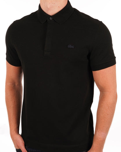 Lacoste Tonal Poloshirt Schwarz