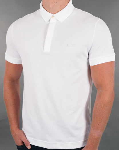 Lacoste Paris Tonal Poloshirt Weiß
