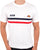 Ellesse Two Stripe T Shirt White