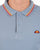 Ellesse Tipped Polo Shirt Light Blue
