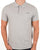 Gant Contrast Collar Polo Shirt Grey