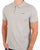 Gant Contrast Collar Polo Shirt Grey