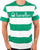 Benetton Stripe T-shirt White/Green