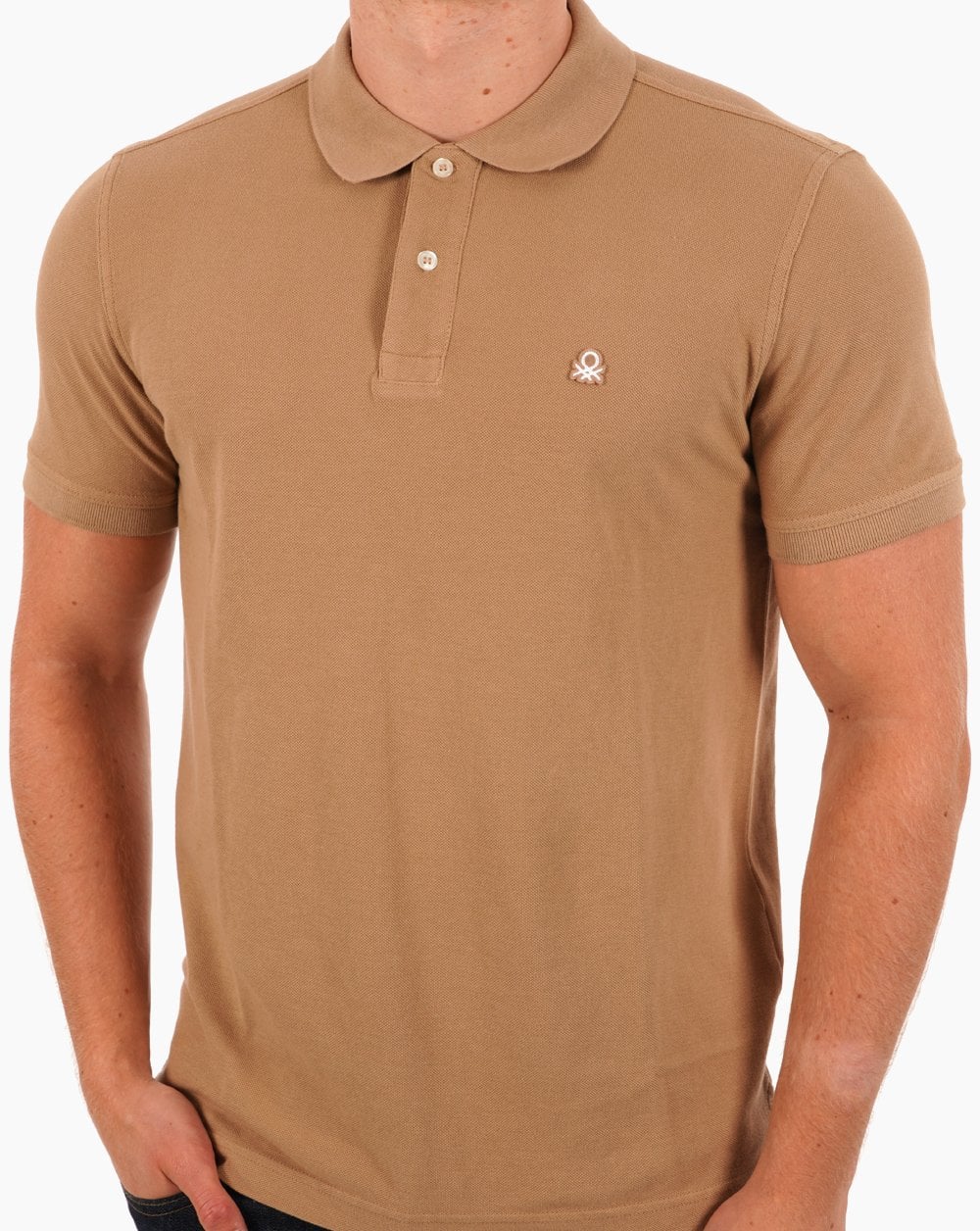 Benetton Poloshirt DK Sand