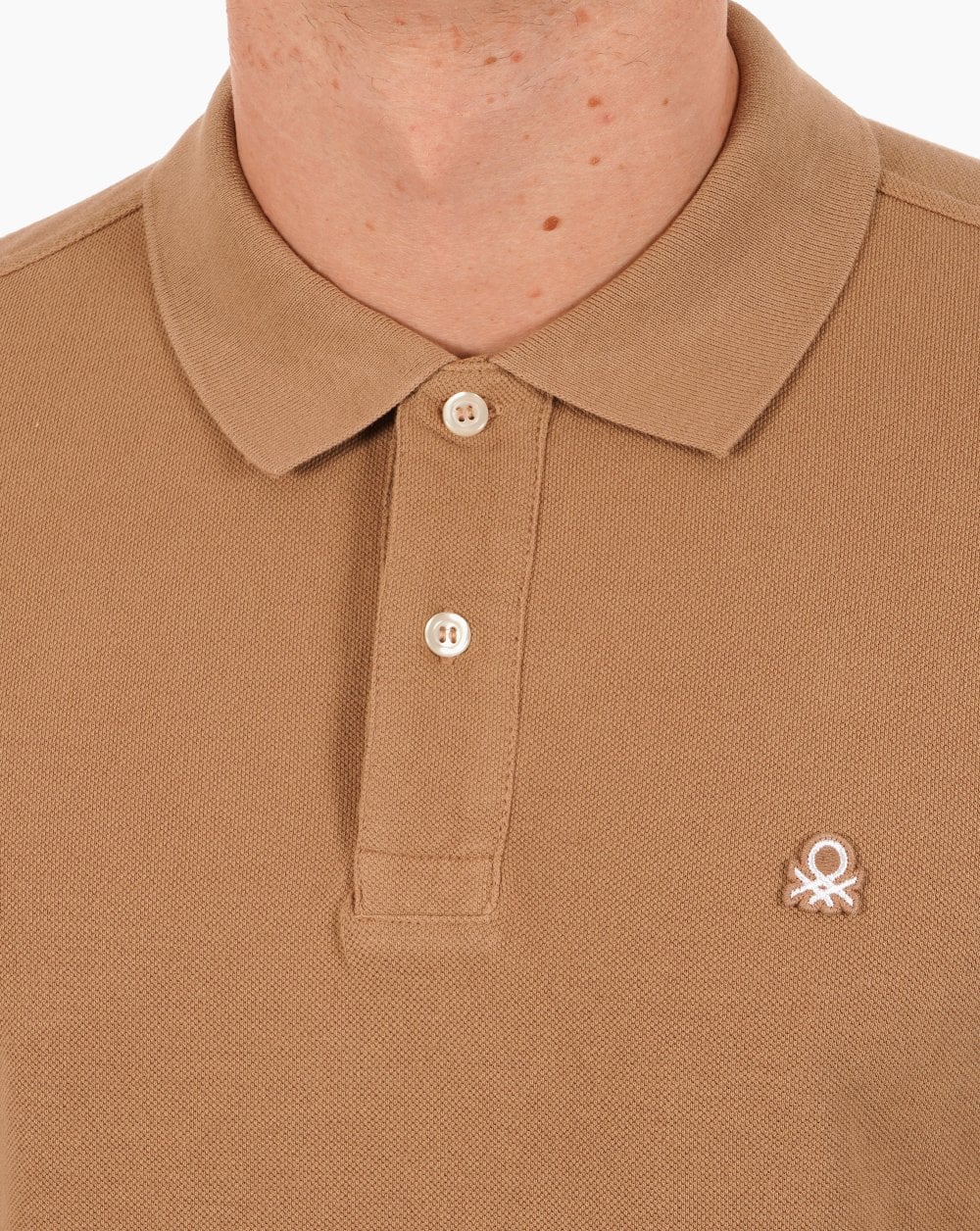 Benetton Poloshirt DK Sand