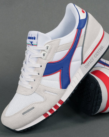 Diadora Titan Seb Trainer Weiß/Blaurot
