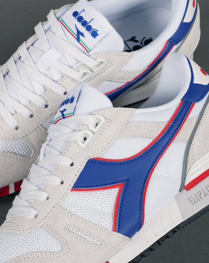 Diadora Titan Seb Trainer Weiß/Blaurot