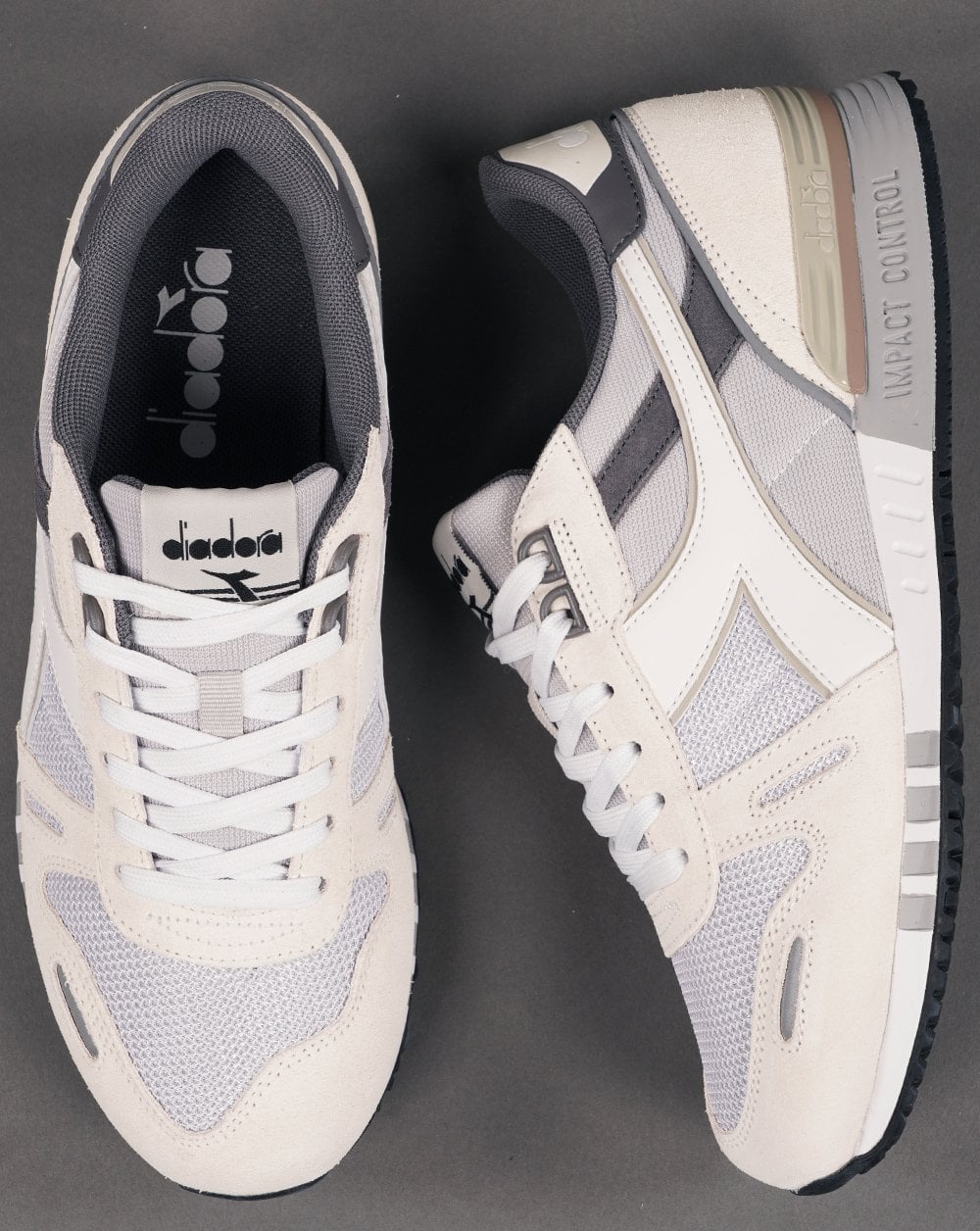 Diadora Titan Trainer Grau/Flüsterweiß