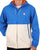 Pretty Green Hollen Colourblock Jacket Blue