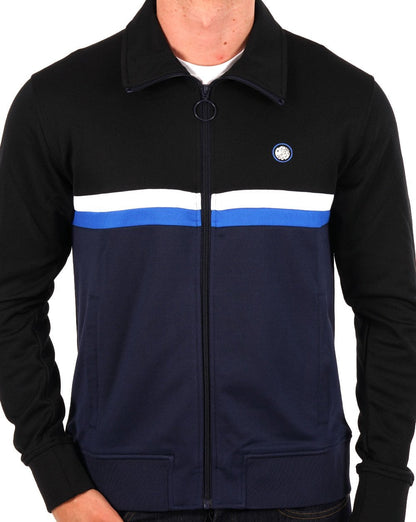 Pretty Green Hollen Trainingsjacke Schwarz