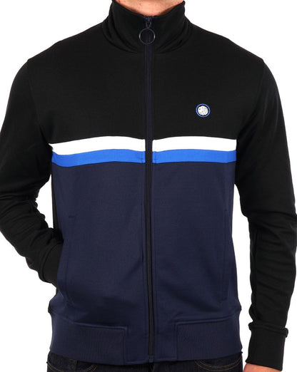 Pretty Green Hollen Trainingsjacke Schwarz