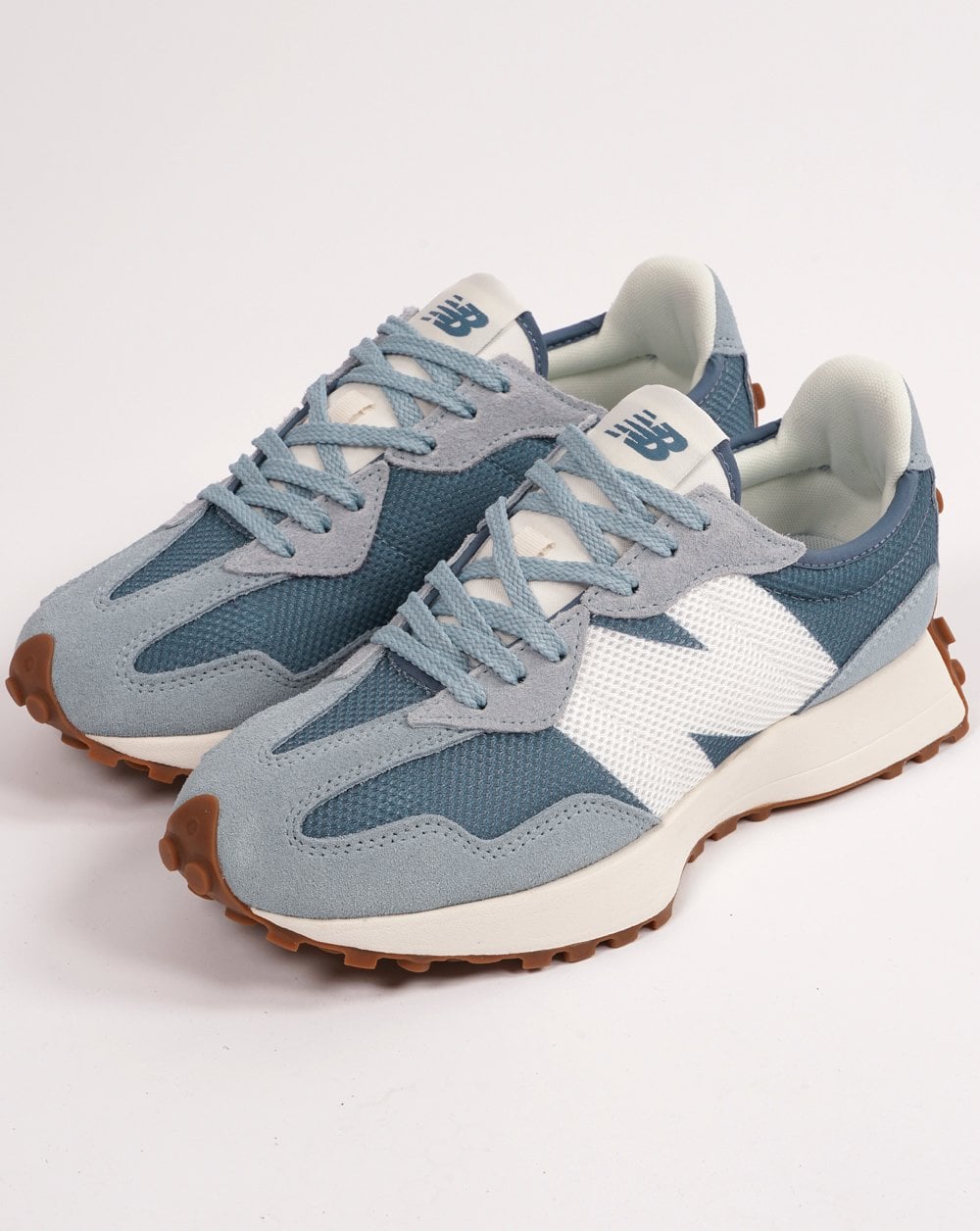 New Balance 327 Trainer Blau/Weiß