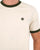 Pretty Green Boston Ringer T-shirt Stone