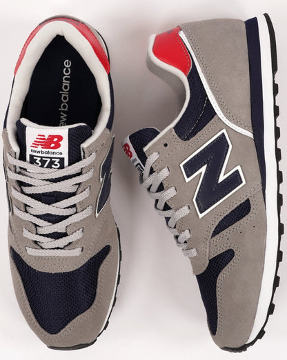New Balance 373 Trainer Grau/Marineblau