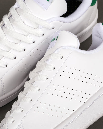 Adidas Advantage Sneaker weiß grün