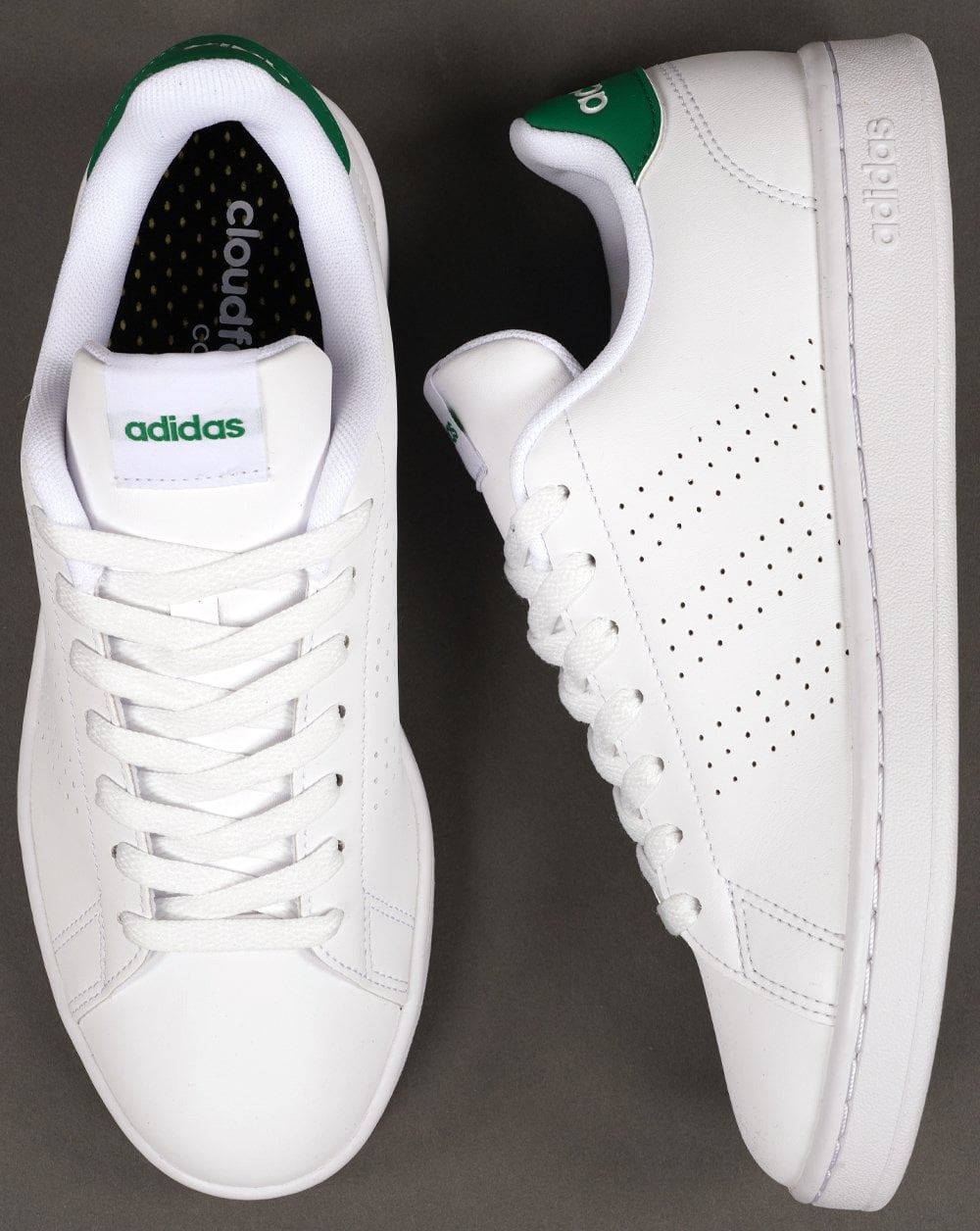 Adidas Advantage Sneaker weiß grün