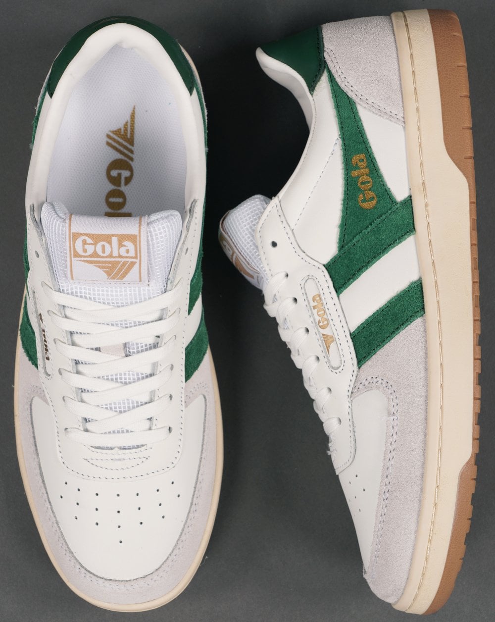 Gola Hawk Trainer Weiß/Dunkelgrün