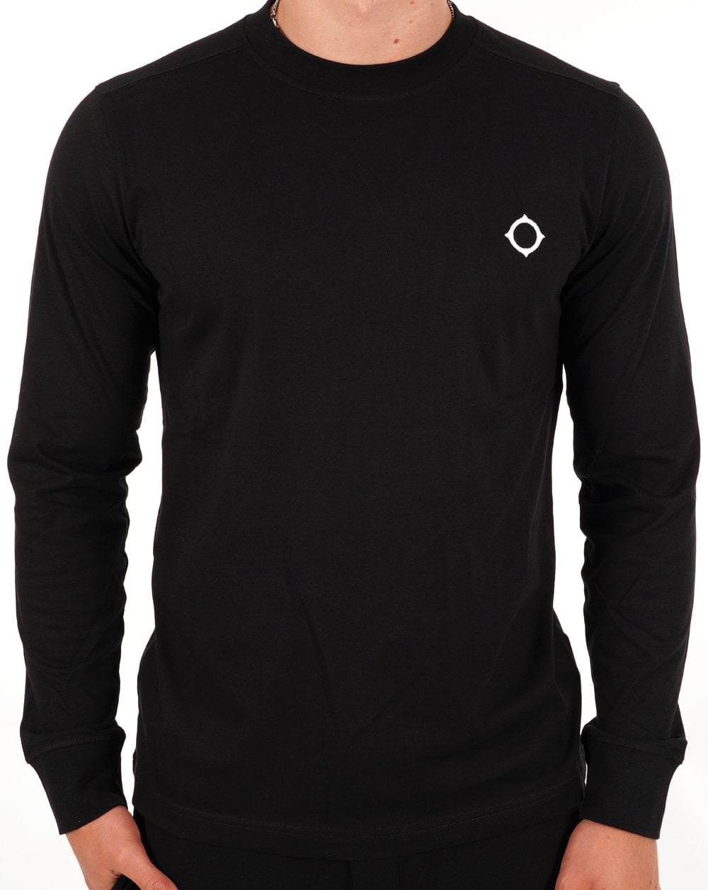 Ma.strum Long Sleeve Icon T-shirt Jet Black